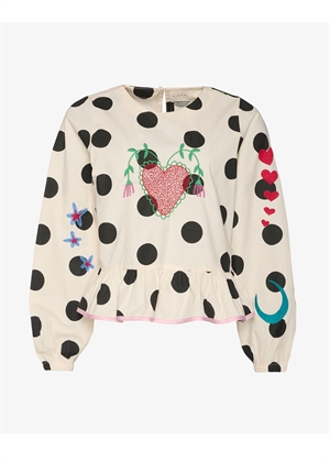 Diana bluse Black Dot Sissel Edelbo 